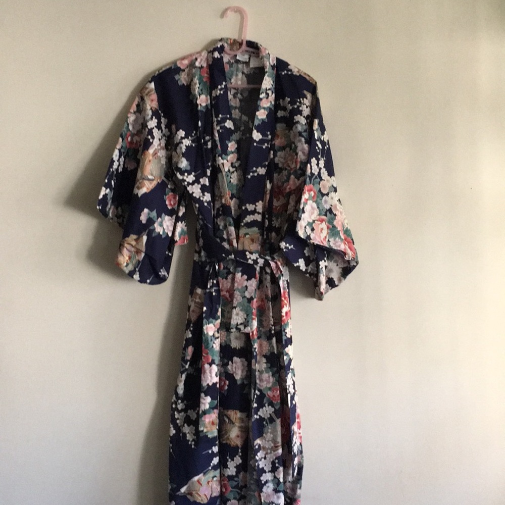 Blue Kimono Robe